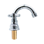 Mezcladora Para Lavabo 4" Maneral Tipo Cruz